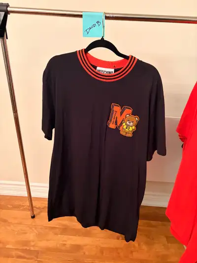 Moschino Teddy Varsity slim fit t-shirt sz XXL (fits like M-L), View more