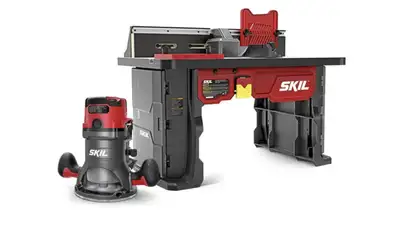 10 amp Skil router and table, View more