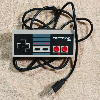 **If ad is up, it's still available. Selling a RetroLink NES Nintendo game controller that is made t...