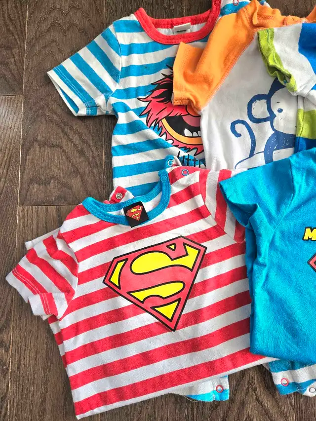 Baby Clothes - baby rompers 12-18 months (6 items)63234604714499123