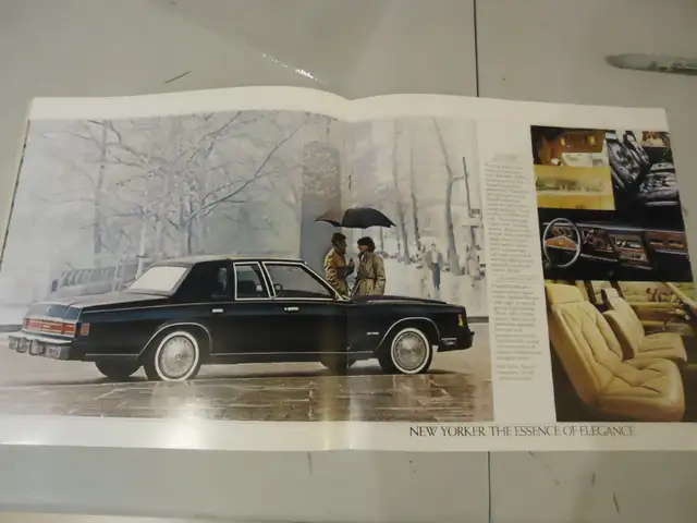 1980 Chrysler Brochure. New. Can Mail in Canada in Arts & Collectibles in Barrie - Image 5