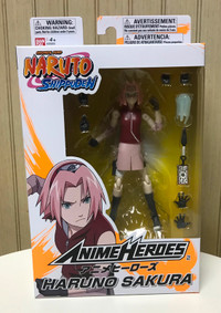NEW Bandai Anime Heroes Haruno Sakura Action Figure MIB