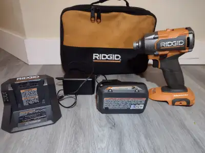 RIDGID 1/4" IMPACT DRIVER., View more