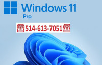 Windows 11 pro -Window 10   full installation☎️514-613-7051   ☎️