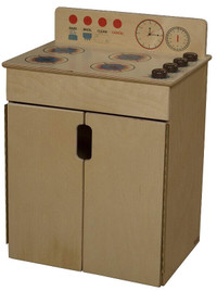 Wooden Oven with Stove Cooktop