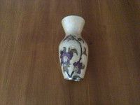 Vase en laiton avec céramique 