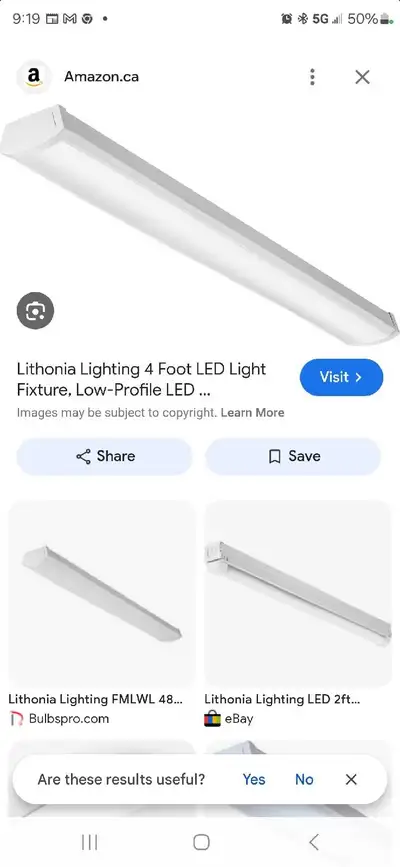 Lithonia Lighting 4 Foot LED, View more