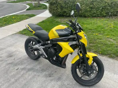 2012 Kawasaki ER-6N for Sale 33500 Km on odometer LED Indicators Fender Delete Full Zard exhaust sys...