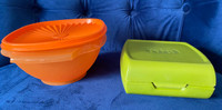 NEW 2 piece plastic containers Tupperware and Fuel