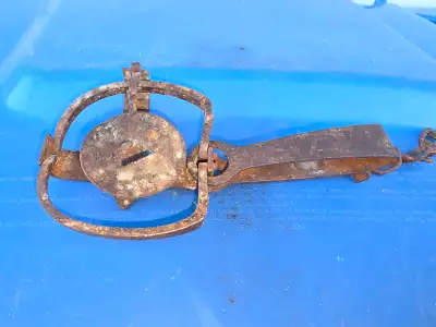 Antique Small Animal Trap Barn Find, View more