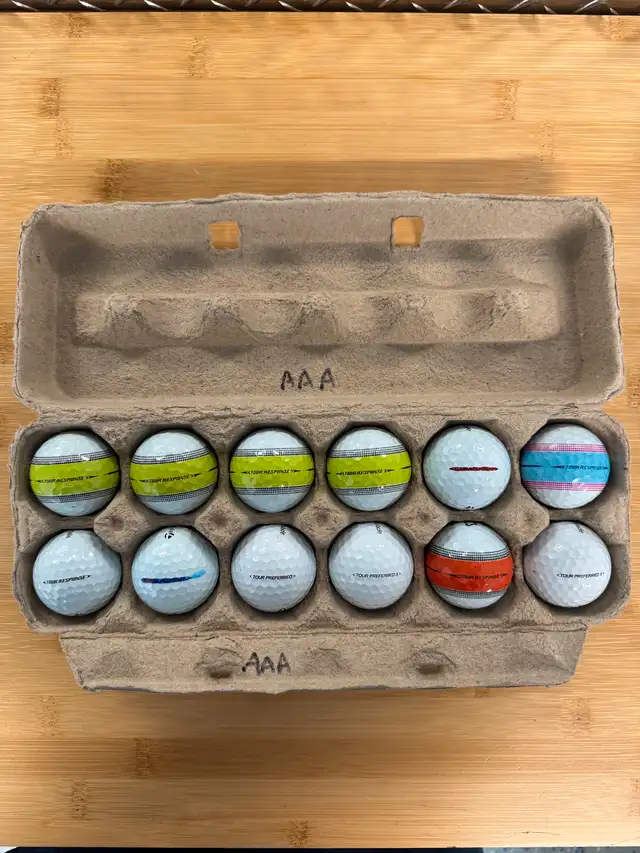 GOLF BALLS PREMIUM PROV1 TP5 CALLOWAY KIRKLAND TAYLORMADE SRIXON63848997254659123