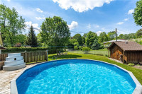 21' Above Ground Pool & Deck Surround