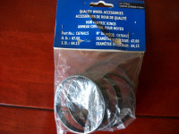 Hub Centric Rings, O.D. 67.00 mm, I.D 64.15 mm. Used for 1 week