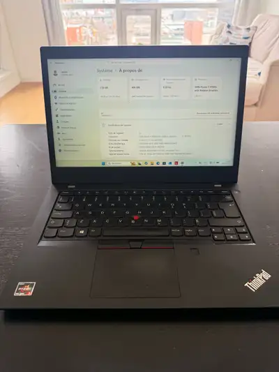 Portable Lenovo Thinkpad L14 AMD Ryzen 5 4500U 8go de ram 240, View more