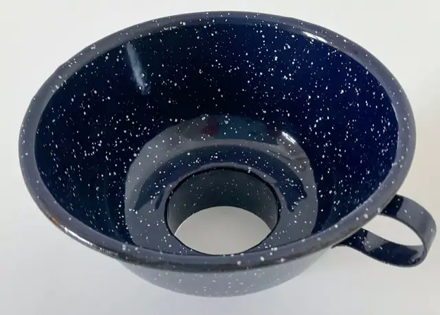Vintage. Collection. Enamel funnel for jams in iron63417655496963124