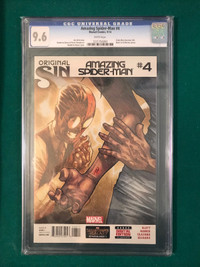 Amazing Spiderman #4 CGC 9.6 WP 1st Silk Marvel Comic 2014