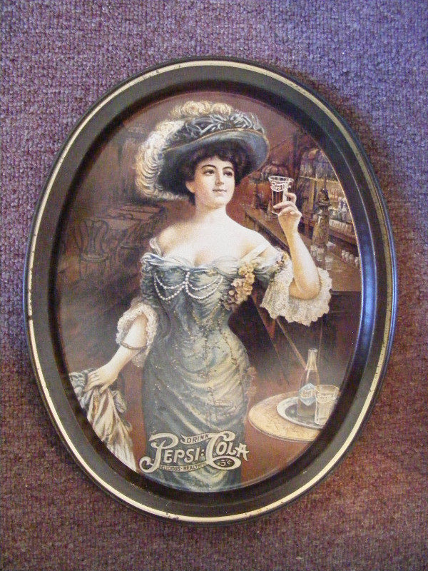 Vintage Pepsi-Cola Serving Tray - 1970's in Arts & Collectibles in Saint John - Image 2