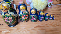 7 piece complete Russian nesting doll perfect 