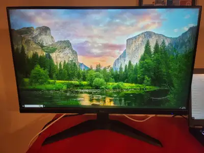 For sale a Dell 27" QHD 180Hz 1ms IPS LED FreeSync Gaming Monitor (model G2725D). The monitor is in...