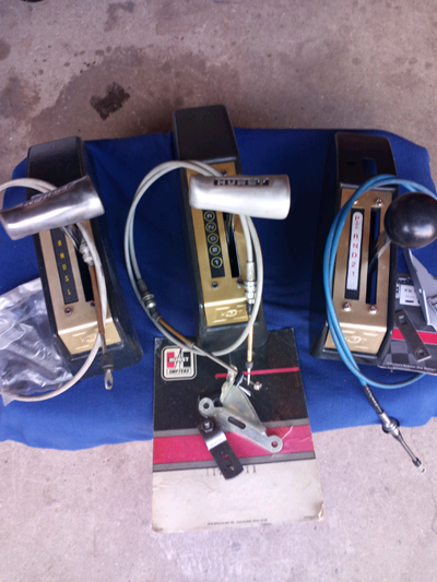 -1960's Hurst AutoStick III Ratchet Shifters USED -(May also be used with Powerglides or 2 Speeds) -...