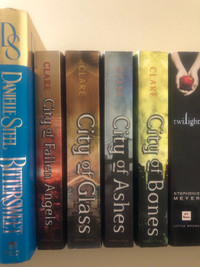 Clare, Cassandra - novels 