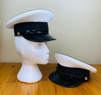 William Scully Uniform Peak Cap Hat White Top Constable Captain 