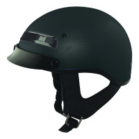 New DOT-Certified Black Matte Zox Motorcycle/Scooter Helmet (XS)