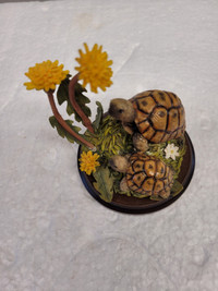 Tortoise with Baby Ornament