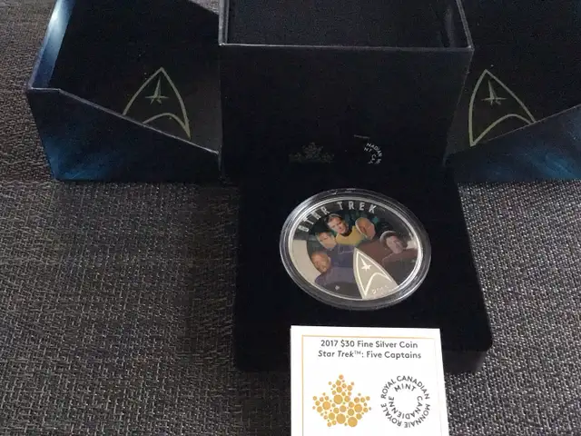 Star Trek Five Captains Coin65183691852547121