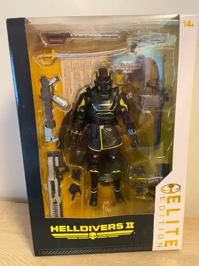 McFarlane Elite Edition Helldivers 2 B-01 Tactical Action Figure, View more