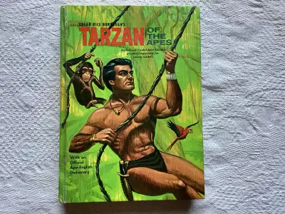 vintage TARZAN OF THE APES Book with Ape-English Dictionary, View more