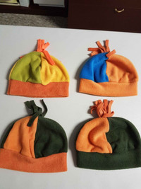 New Handcrafted Fleece Hats Baby/Toddler Boy & Girl