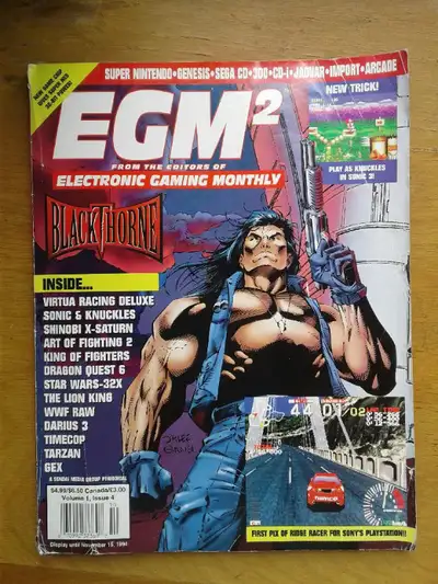 EGM2 October 1994 - #4 Black Thorne Volume 1 Issue 4, View more
