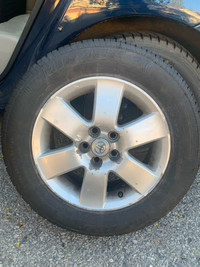 2004 Toyota Corolla rims with summer tires