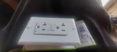 1 Leviton GFI receptacle/outlet 20amp, View more
