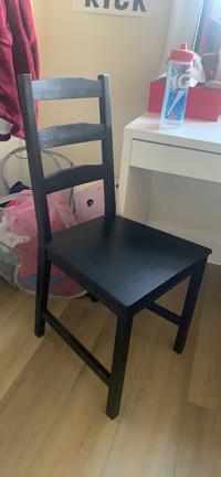 Table and two chairs