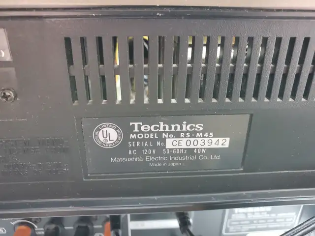 VINTAGE TECHNICS SYSTEM SU-V4 AMP & ST-S3 TUNER in Stereo Systems & Home Theatre in Markham / York Region - Image 9