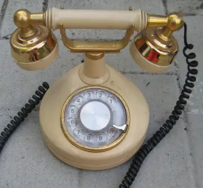 Vintage Desk Phones Gold Tone Princess Northern Telecom Princess, View more