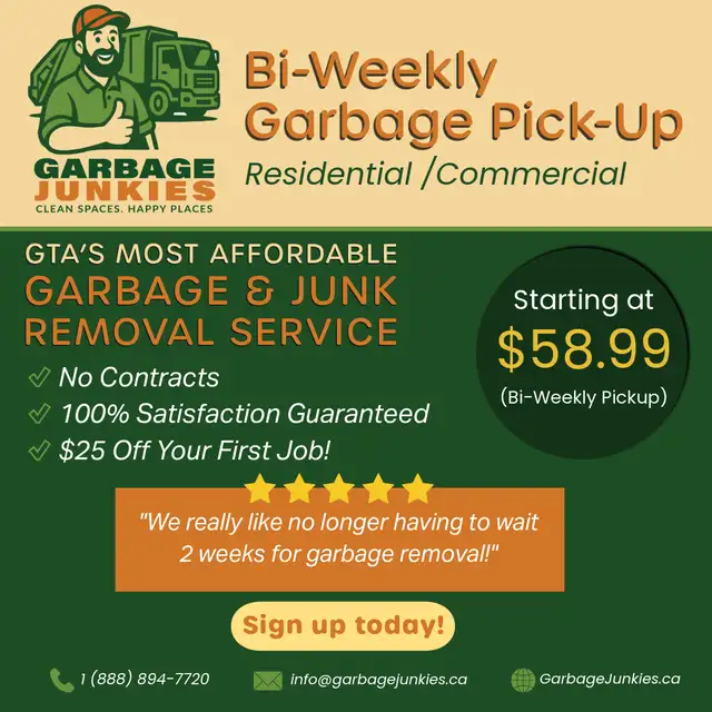 Sameday Junk Removal from $58.99!63417618954627121