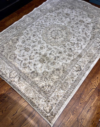 Silk Area Carpet 77 x 54 Inches 