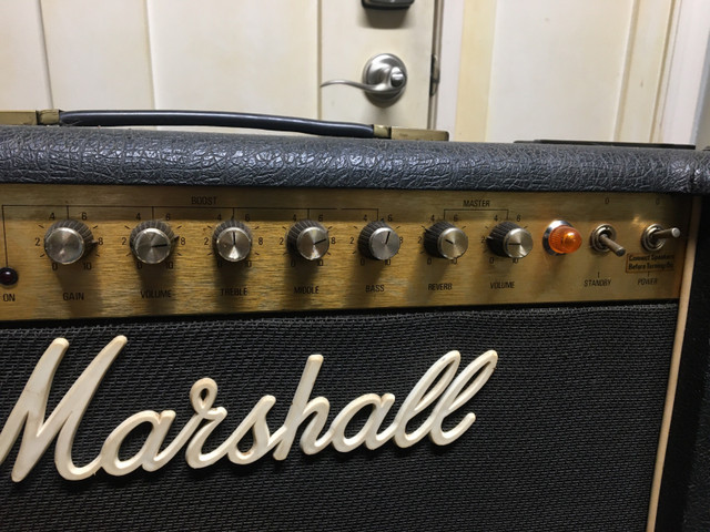 Marshall JCM 800- model 4210 combo amp made in 1982 in Guitars in Medicine Hat - Image 3