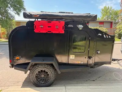 2021 Pando 2.0 Trailer with most of the options. All-metal (aluminum body on steel frame), queen siz...