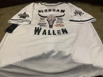 Morgan Wallen large  Blue Jays  Jersey, View more