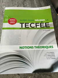 Livre guide pour réussir le tecfée 2 ième édition