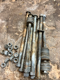1/2" Carriage Bolts