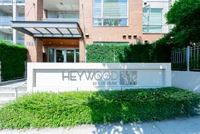 Furnished or Unfurnished 1 Bed + Large Den at Haywood on the Park | North Vancouver Garden-level 1 b...