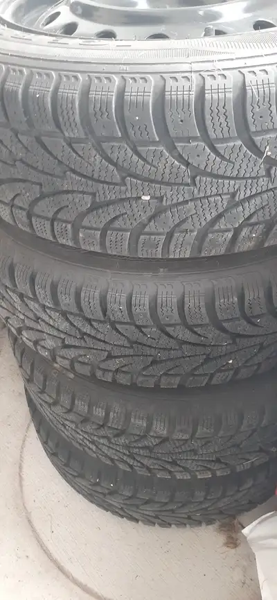 2022 Corolla winter tires and rims....205/55R-16...5X100 bolt pattern...Sailun Ice Blazers
