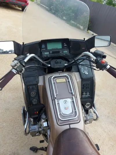 Very nice looked after bike. Has Corbin seat. Older tires with decent tread will probably pass safet...