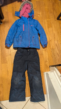 Girls snowsuit, Snowsuit