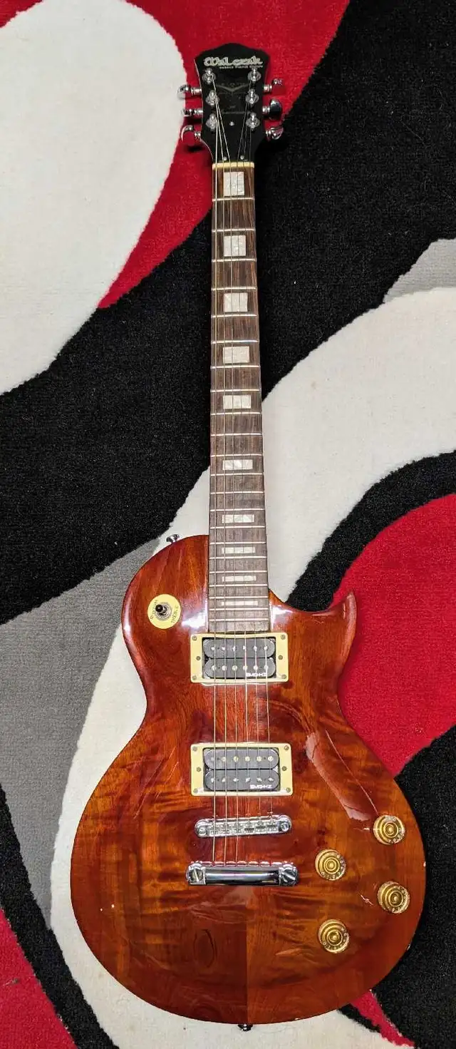 Rare Brazillian Handmade 2014 Walczak V-Rod LP & OHSC in Guitars in Winnipeg - Image 4